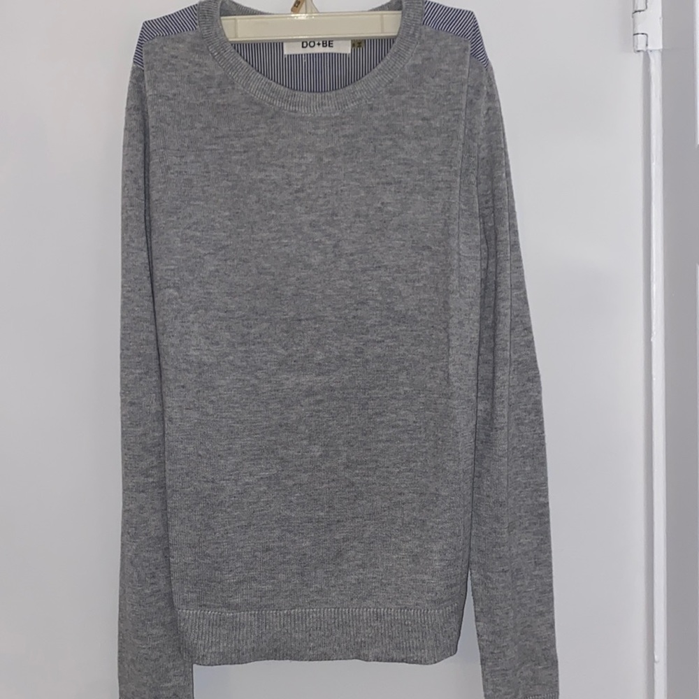 Do and be grey and stripe sweater ⚡️SEND BEST OFFER⚡️